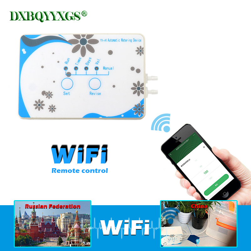 Auto Drip Irrigation System Remote Wifi Control Watering Device Garden Plant 