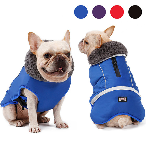 Dog Clothes Winter Waterproof Outdoor Pet Dog Jacket Thicken Warm Dog Coat for Small Medium Large Dog Adjustable Pet Clothes 3XL ► Photo 1/6