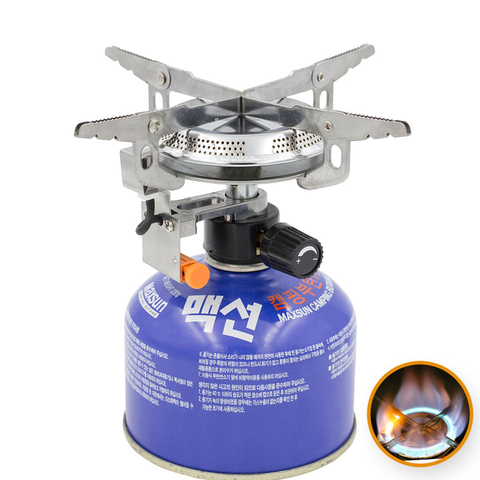 Outdoor Picnic Burners Foldable Camping Gas Stove and Equipped With Fire Starter Camping Equipment ► Photo 1/6