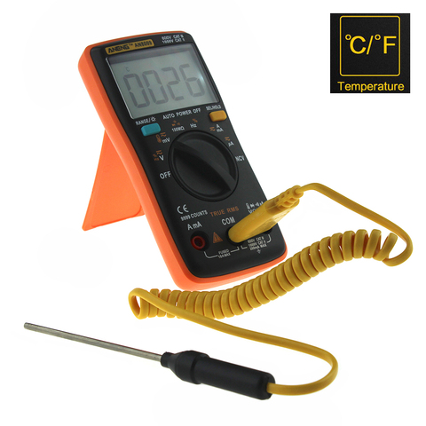 ANENG Portable LCD Digital Multimeter  AC/DC Ammeter Voltmeter Ohm Meter Wire Pen AN8000 AN8001 AN8002 AN8004 AN8008 AN8009 ► Photo 1/1