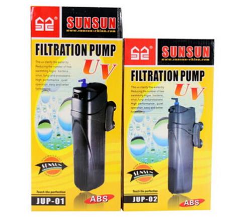 Aquarium Filtration Pump UV Submersible Filter Pump SUNSUN JUP-01 JUP02/JUP01 JUP-02 UV Sterilizer Lamp ► Photo 1/1