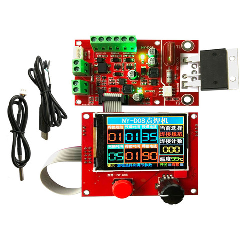 NY-D08 Spot Welder Controller Pneumatic Color LCD Display Multi-point Personalization ► Photo 1/3