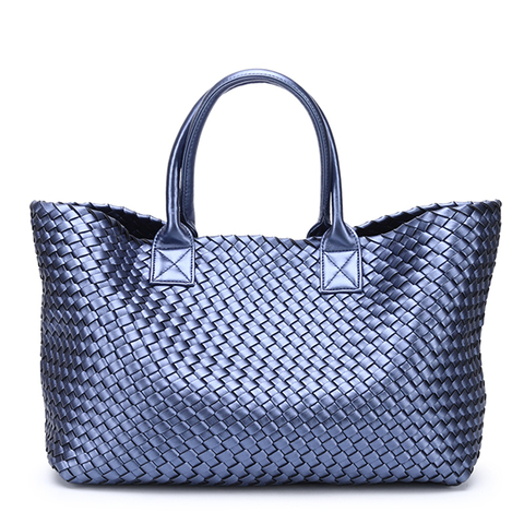 2022 Brand Design Woven Handbags For Women Bales Fashion Tide Weave Hand Shoulder Lady Large-capacity Purse Shopping Basket Bag ► Photo 1/6