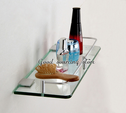 20 25 30 35 40 45 50cm single tier wall toilet glass bathroom shelf ► Photo 1/1