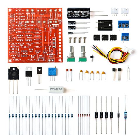 0-30V 2MA-3A adjustable DC power supply laboratory power short-circuit current limit protection DIY kit ► Photo 1/2