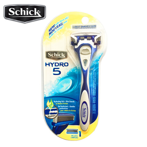 Genuine 2022 Original Schick Hydro 5 Razor Best Shaving Razor for man men male 1 razor + 1 blade in stock ► Photo 1/1
