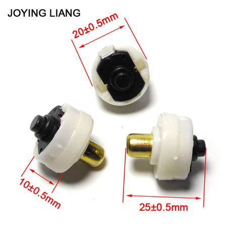 3pcs/lot C8 Flashlight Switch Strong Light Electric Torch Tail Switch 20mm * 10mm White Round Switches T6 Q5 Also Can Use ► Photo 1/3