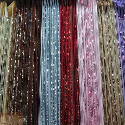 SHNWORLD 100cmX200cm Door String beads Curtain Fringe Window Room Divider Tassel Screen Valance Decorative ► Photo 1/6