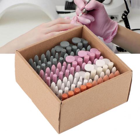 100Pcs Professional Electric Nail Drill Bits Set Manicure Pedicure Nail Polishing Accessory  Manicure Machine Tool ► Photo 1/6