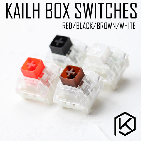 Kailh Box Switch  Black Red Brown White RGB SMD Switches Dustproof Switch For Mechanical Gaming keyboard  IP56 waterproof mx ► Photo 1/6