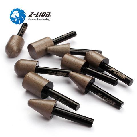 Z-LION Diamond Tool For Sharpening Drills Metal Sintered Diamond Grinding Carving Abrasive Tool Countersink Cone Cylindrical Bur ► Photo 1/6