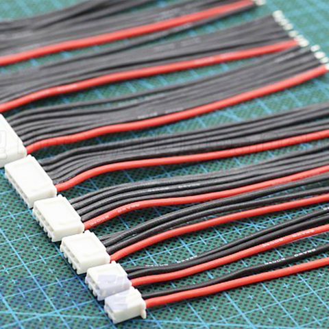 5pcs/lot 1S 2S 3S 4S 5S 6S Lipo Battery Balance Charger Cable IMAX B6 Connector Plug Wire Wholesale ► Photo 1/6