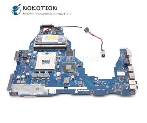 NOKOTION For Toshiba Satellite C660 Laptop Motherboard K000124370 PWWHA LA-7202P MAIN BOARD HM65 UMA DDR3 ► Photo 1/6