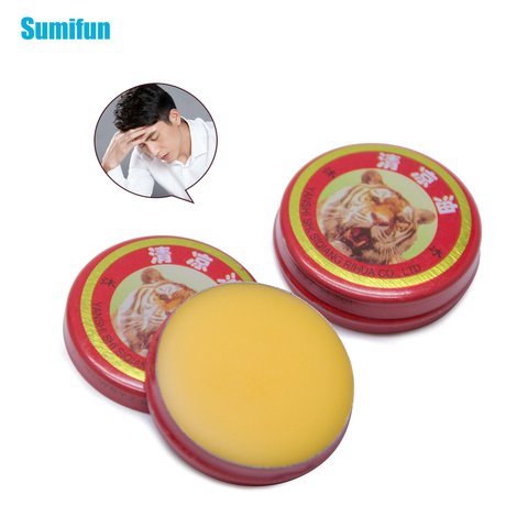 4/6/8pcs Vietnam Gold Tower Tiger Balm Ointment For Cold Headache Stomachache Dizziness Heat Stroke Insect Stings Essential Balm ► Photo 1/6