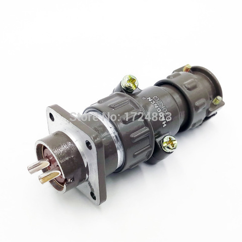 P20 series aviation connector 2.3.4.5.7 core 20mm plug and socket ► Photo 1/5