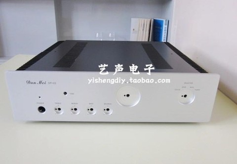 KYYSLB  SP-22 all-aluminum amplifier chassis amplifier case amplifier box /External Heat Dissipation/Pre-amplifier chassis ► Photo 1/6