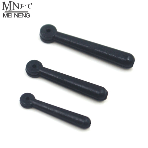 MNFT 100Pcs Fishing Bobber Foot Seat Holder Rotation Drift Float Seats Black Rubber Float Connector Hera Herabuna Fishing Tackle ► Photo 1/6