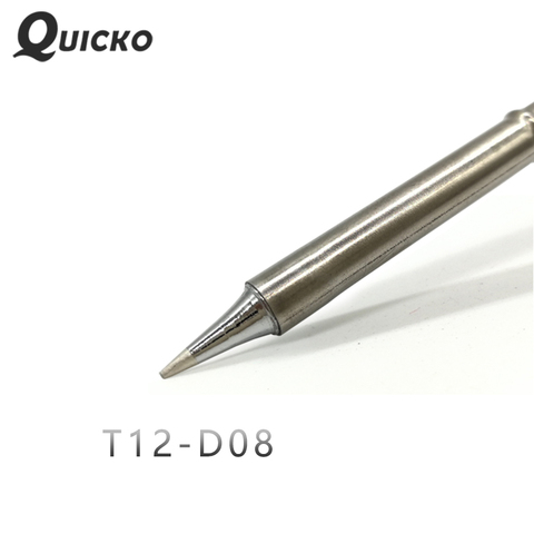 QUICKO T12-D08 Shape D series Welding iron tips  70W for FX9501/951/907 T12 Handle OLED&LED station ► Photo 1/3