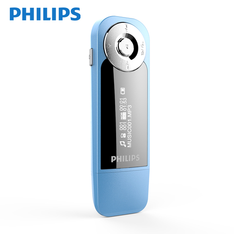 PHILIPS SA1208 Downloading Sport 8GB Music Player With Screen Mini Clip Digital Mp3 Player with Radio FM USb MP3 APE ► Photo 1/6