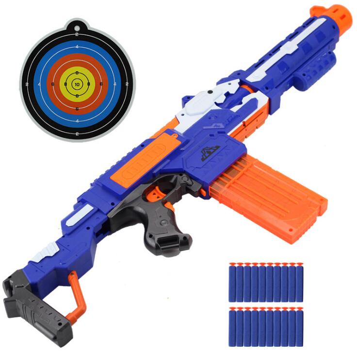 O novo popular jogo de tiro, Soft Bullet Gun, Plastic Toy Gun