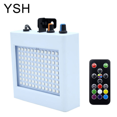 108 LED Mixed Flashing Stage Lights Remote Sound Activated Disco Lights for Festival Parties Lights Wedding KTV Strobe Lights ► Photo 1/6