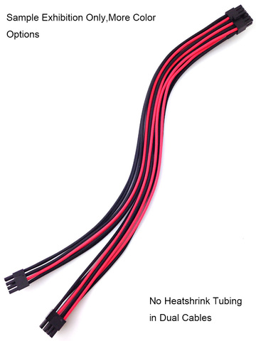 WinKool Modular PSU Individually PCI-E 12Pin Male to Double PCI-E 8Pin Sleeved Cable For Corsair PSU AX Gold 850W 750W 650W ► Photo 1/4