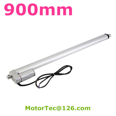 900mm stroke 1600N 160KG load capacity high speed 12V 24V DC electric linear actuator,mini linear actuator,actuator linear ► Photo 1/6