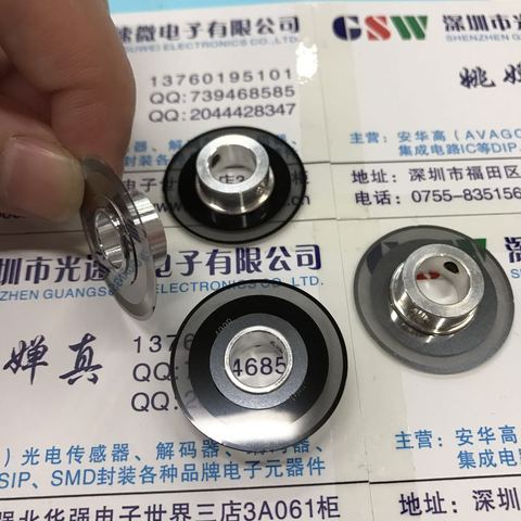 Incremental photoelectric encoder grating, encoder encoder, H9731, HEDS-9040 or 9140, etc. ► Photo 1/1