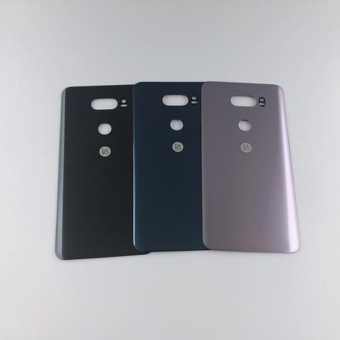 Original For LG V30+/V30 VS996 LS998U H933 LS998U H930 Housing Back Glass Battery Cover + Sticker ► Photo 1/4