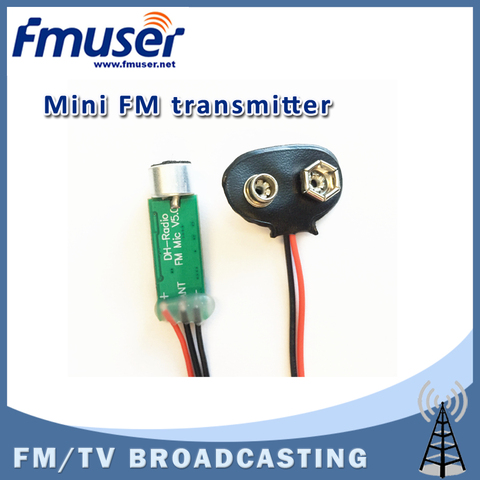 Free shipping FMUSER M01 Mini FM transmitter 60MHZ-128MHZ mini bug wiretap dictagraph interceptor ► Photo 1/5