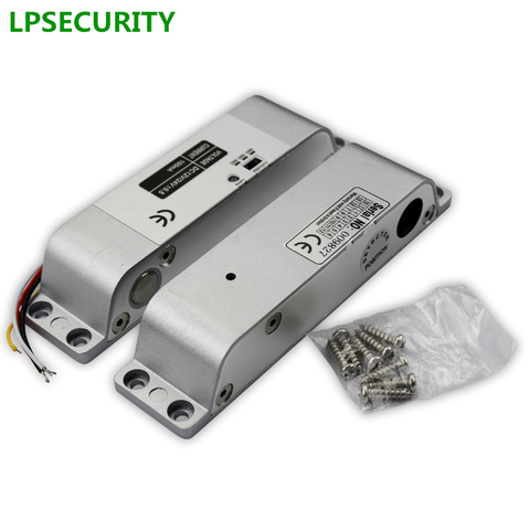 LPSECURITY 800kg Electric Bolt Lock with Door State Detection Timer Drop Bolt Lock Fail-safe Electric Gate Door Lock ► Photo 1/5