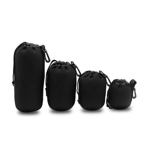 Full Size S M L XL Universal Neoprene Waterproof Soft Video Camera Lens Pouch Bag Case For Canon Nikon Sony Lens Wholesal ► Photo 1/6