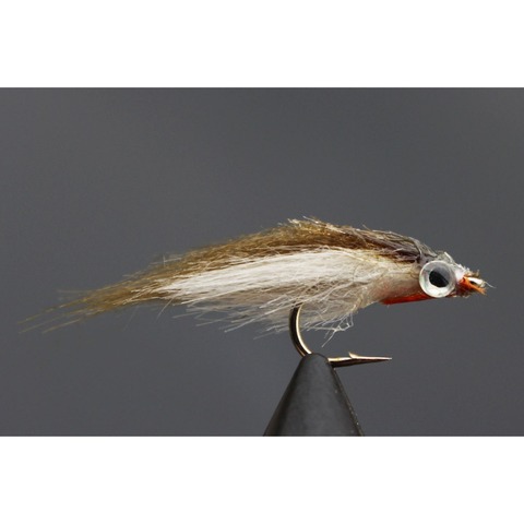 Tigofly 12 pcs Olive Polar Fry Slowly Sinking Salmon Trout Steelhead Minnow Fly Fishing Flies Lures Fly Set-Size #8 ► Photo 1/6