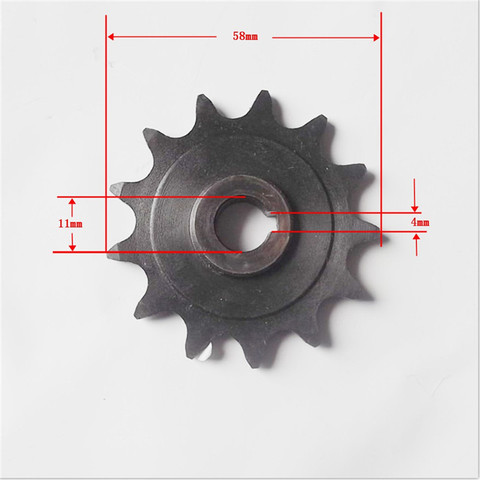 9T13T electric bicycle sprocket MY1016Z/MY1018 motor original 410 sprocket free shipping ► Photo 1/6