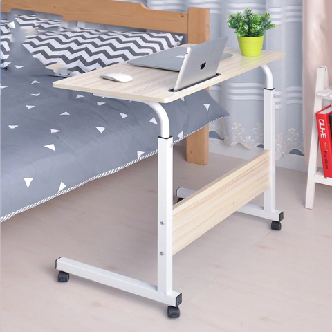 Foldable Computer Table Adjustable Portable Laptop Desk 80*40CM Rotate Laptop Bed Table Can be Lifted Standing Desk ► Photo 1/6