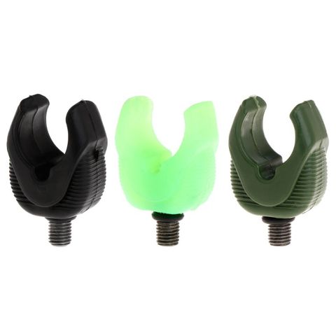 Fishing Rod Holder Head Fluorescent Green Support Adapter Universal Outdoor Fishing Tackle Pole Rest Soft Silicone ► Photo 1/6