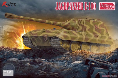 RealTS Amusing Hobby 1/35 35A017 German Jagdpanzer E100 ► Photo 1/1