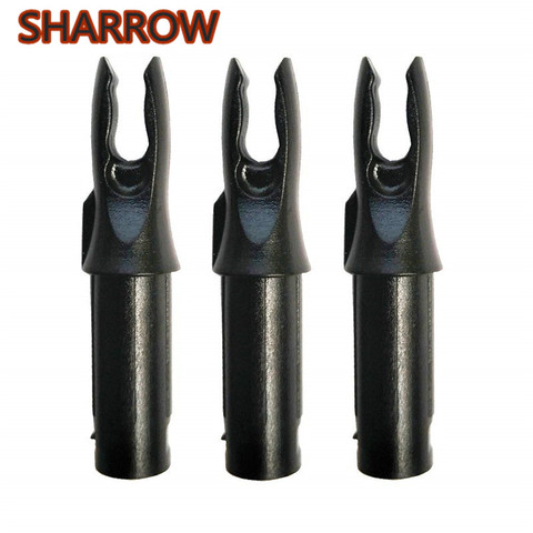 50Pcs Archery Arrow Nocks Insert Tips Tails Plastic Nock Fit ID6.2mm Arrow Shaft For Bow Practice Training Shooting Accessories ► Photo 1/6
