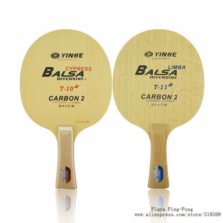 YINHE/ Galaxy T11 Balsa Cabon table tennis paddle  /table tennis blade/pingpong 