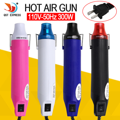 110V DIY Using Heat Gun Electric Power Tool Hot Air 300W Temperature Gun with Supporting Seat Shrink ► Photo 1/6