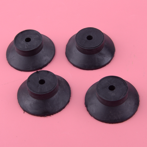 4pcs 48mmx18mm Black Rubber Pad Replacement Foot Pads Vibration Isolator for Air Compressors ► Photo 1/3