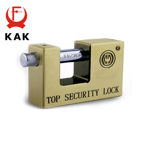 KAK E9 Series Archaize Super B Grade Padlocks Safe Anti-Theft Lock Rustproof Antique Bronze Top Security Locks For Home Hardware ► Photo 1/6