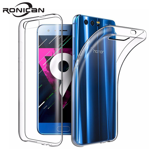 RONICAN For Huawei honor 9 Case Silicone Cover Honor9 Slim Transparent Phone Protection Soft Shell For Huawei Honor 9 5.15
