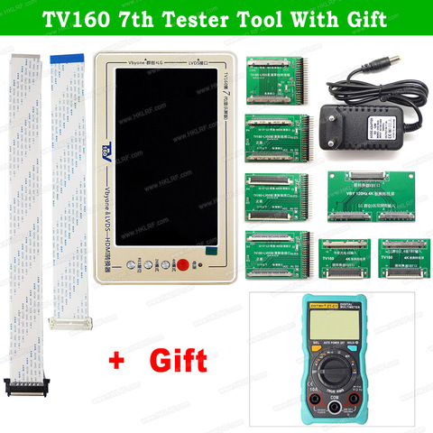 TV160 6th 7th Generation LVDS Turn VGA Converter With Display LCD/LED TV Motherboard Tester Mainboard Tool +  Multimeter/Scraper ► Photo 1/6