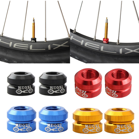 Bike Vacuum Tire Law Mouth Nut Bicycle Tire Inner Tube Valve Caps Valve Inner Nozzle & Vacuum Tire Nozzle Lock for Cycling ► Photo 1/6