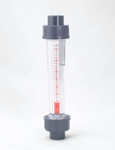 LZS-15 6 to 60L/H ~ 1000L/H Pipeline water rotameter LZS flow meter ► Photo 1/3