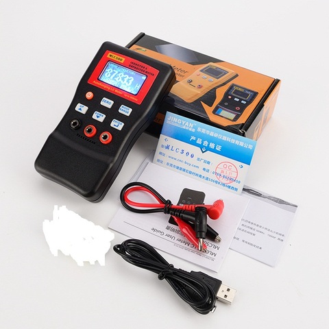 Precision Digital Capacitance Inductance Meter AutoRange Component Tester 500KH LC RC Oscillation Inductance Multimeter 0.01pF ► Photo 1/6