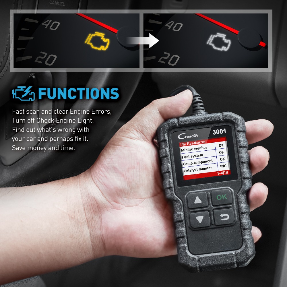 Bluetooth OBD 2 WildAuto OBD Car Diagnostic Code Reader Check Engine Diagnostic Tool