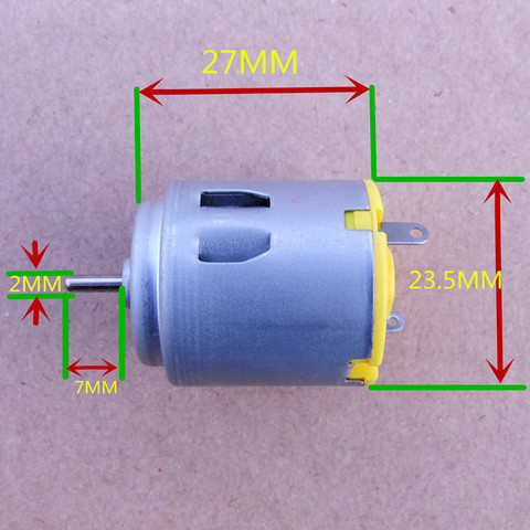 3-6V Micro R260 DC Motor For DIY Toy Four-wheel Scientific Experiments Free Shipping Russia ► Photo 1/3