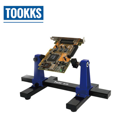 Pro'sKit SN-390 Adjustable PCB Holder 360 Degree Rotation Printed Circuit Board Jig Soldering Assembly Stand Clamp Repair Tools ► Photo 1/6